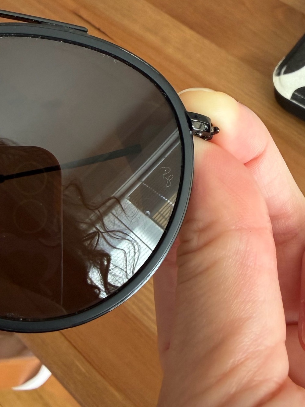 Ray-Ban round sunglasses model 3647N - Picture 6 of 6